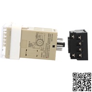 Counter DH48J-11 DH48J-11A bộ đếm sản lượng kỹ thuật số từ 1-999900 điện áp 220VAC tặng chân đế PF11