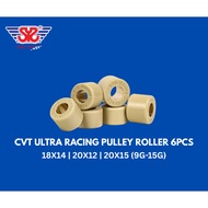 SYS ULTRA RACING HONDA / YAMAHA CVT PULLEY ROLLER (6PCS) | 18x14 | 20x12 | 20x15 | 9G-15G