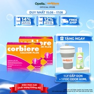 Bộ 2 Thực phẩm bảo vệ sức khỏe Corbiere Calcium Plus Mới - Canxi hữu cơ + D3 + K2