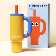 Chako lab รุ่น Bobo thermo cup(แก้วเก็บร้อน/เย็น) แก้วฝาสุญญากาศกันรั่ว stainless 316 PBA free