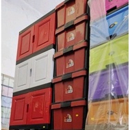 5tier plastic drawer/cloth drawer/plastik drawer /cabinet /box/Storage box/AppleLady cabinet Drawer Large 5 Stacks
