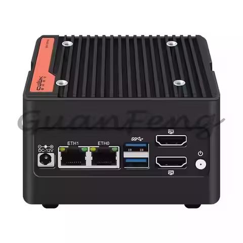 x86-P5 Pocket NAS N100/N200/i3N305 Mini Host Dual Ethernet Port Router Low Power Storage