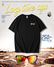 OK Apparel เสื้อยืดคอกลมลายsunglass - OVERSIZE ผ้านำเข้าUSA เจ้าเดียวที่นี่!!