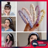 Gratis Ongkir β Bando Scrunchie Perempuan / Bando Wanita / Bando Kerut Korea