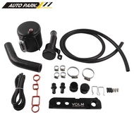 A 1 Set Aluminum Catch Can Kit Oil Catch Tank Kits For Audi Ea113 Protect Engine