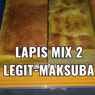 Lapis legit - Typical Palembang Wet Cake - original Mix 2 cakes