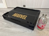 二手 MARVEL 車中泊用 可摺疊 便攜式收納箱 黑色