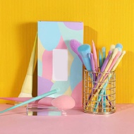 17 Candy Color Makeup Brushes Full Set Brushes Beauty Beauty Makeup Appliances Free Shipping