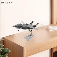 [Devoko] 1/72 Scale F35 B Fighter Jet Model Diecast Plane Model Simulation Desktop