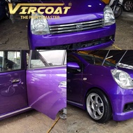 Vircoat 2K Car Paint Motor Cat Kereta Paint| Cat Bancuh Kereta 车漆 SR44 Blueberrry Purple