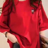 2S070 1XL-5XL T shirt Plus Size T shirt Women Tshirt Crop Top Tshirt Clothes   Basic Essentials Wome