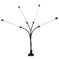 Grow Light for Plants LED Grow Light Plant Grow Light 80W with Clip Brightness Adjustable 4/8/12H Ti