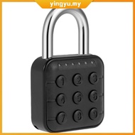 Combination Lock 6 Digit Password Code Digital Padlock Push Button Safe Padlock Security Padlock SHO
