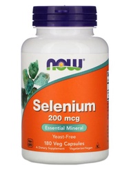 ( ถูกที่สุด ) Now Foods, Selenium, 200 mcg [ 180 Veg Capsules ] selenium puritan ( จัดส่งเร็ว ส่งทุก