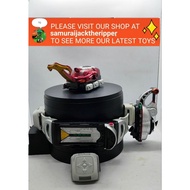 *kamen rider kabuto DX henshin belt with kabuto zecter and hyper zecter*
