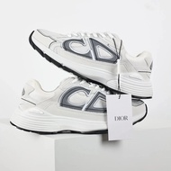 [Zero World Original Product] STONE ISLAND x DIOR DIOR B30 Round Toe Lace-Up Low-Top Sports Shoes Ou