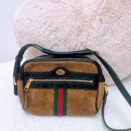 Gucci ophidia 麂皮相機包