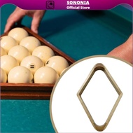 SONONIA Billiard Pool Ball Rack 9 Ball Diamond Smooth Pool Table Accessory Positioning Frame for Tra