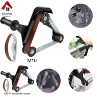 Angle Grinder to Belt Sander Adapter Professional Angle Grinder Pipe Sanding Attachment for Wood SHOPCYC5209