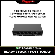RUIJIE REYEE RG-ES205GC NETWORK 5-PORT GIGABIT SMART CLOUD MANAGED NON-PoE SWITCH RE101