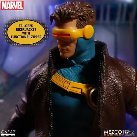 In Stock Original Mezco ONE:12 Cyclops Anime Action Collection Figures Model Toys Gifts for Kids