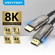 Vention 8K HDMI 2.1 Cable 120Hz 48Gbps Fiber Optic HDMI Cable Ultra High Speed HDR eARC for HD Samsu