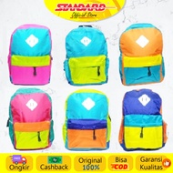 Standard - Children's Backpack Size L 36 x 28 x 15 cm (School Bag Back Pack/ Backpack/ Travel Bag, B