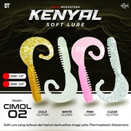 SOFTLURE RELIX NUSANTARA KENYAL CIMOL UMPAN PANCING SOFT LURE SET Size 1.5 2.5