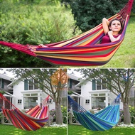 Travel Camping Hammock Outdoor Portable Canvas Swing Children Adult Hammocks Tempat Tidur Buai Buaia