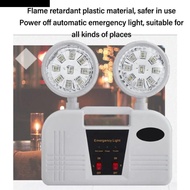 MXFASHION Double Head Exit Light, LED IP30 Fire Emergency Evacuation Wall Lamp, Evacuation Light Eme