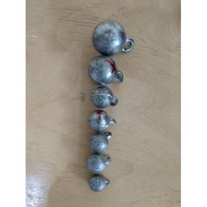 Earring Style Fishing Sinker Lead size A0-A4