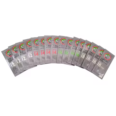 80 PCS ORGAN SEWING NEEDLES Compatible with SINGER ,Pfaff,JANOME, RICCAR,NECCHI ,BROTHER,BERNINA,BAB