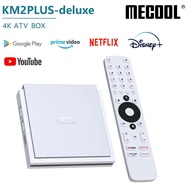 MECOOL 4K Android 11 Certified TV BOX KM2 PLUS DELUXE Google TV Dolby Vision Atmos 4GB DDR4 32GB 1000M LAN WIFI 6 Stream TVBOX