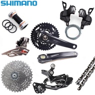 【Fast delivery】Shimano Deore M6000 MTB Bike 3×10 Speed Groupset SL-M6000 Shifter RD-M6000-SGS Rear D