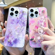 Floral Casing for Realme 8 5 Pro 5s 5i 6i C55 C53 C51 C35 C11 C15 C20 C21 C21Y C25Y C2 C3 Narzo 50A 