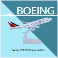16CM airplane model toy, Philippines Airbus 380, Boeing 747, Western Cebu, AirAsia collectible