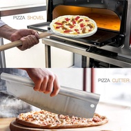 9'' Turning Pizza Peel Stainless Steel Removable 47 Inch Round Pizza Turning Peel Pizza Paddle Long 