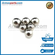 Steel Ball Diameter 1/2 Inch 1/2 inci 1/2" 12.7mm Grade 500 Steel Ball