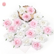 1/5PCS 7cm Silk Rose Artificial Flowers Head DIY Home Room Decor Wedding Centerpiece Garden Quality 