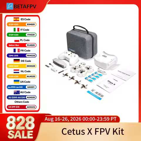 BETAFPV Cetus X FPV Kit Brushless Quadcopter