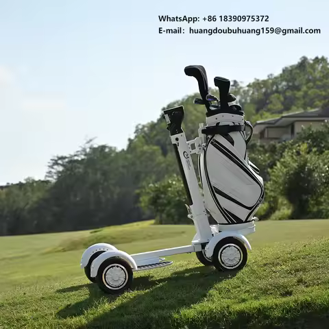 Four Wheels Golf Scooter 4x4 Electric Vehicle Golf Cart 4 Wheel Cart Electric Scooter