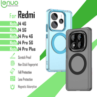 Lenuo Ốp kẹo cho Xiaomi Redmi Note 14 Pro 5g Note 14 Pro Plus Ốp lưng MagSafe Ốp lưng TPU + Chất liệ