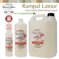 Rampal Latour Savon de Marseille รอมปาล ลาตัวร์ สบู่ล้างจาน กลิ่นมะนาว Dishwashing Liquid - Lime (250ml, 1000ml or 5000ml)