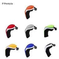 [P Prettyia] 1 Pair Utility & Durability Golf Hybrid UT Club Head Covers with Interchangeable
