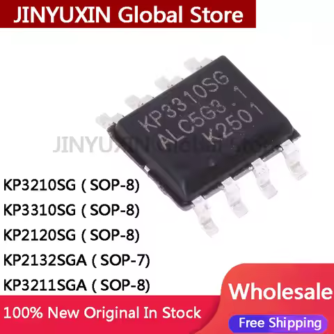 10Pcs KP3210SG SOP-8 KP3310SG SOP-8 KP2120SG SOP-8 KP2132SGA SOP-7 KP3211SGA SOP-8 IC Chip In Stock 