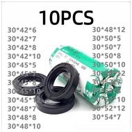 10PCS NQK imported TC skeleton oil seal 30*42/45/48/50/52/54*5/6/7/8/10/12 nitrile rubber