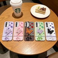 Butterfly Star Bell Pendant Printed Candy Jelly 2-in-1 Phone Case For Motorola MOTO G60 G62 G64 G66J