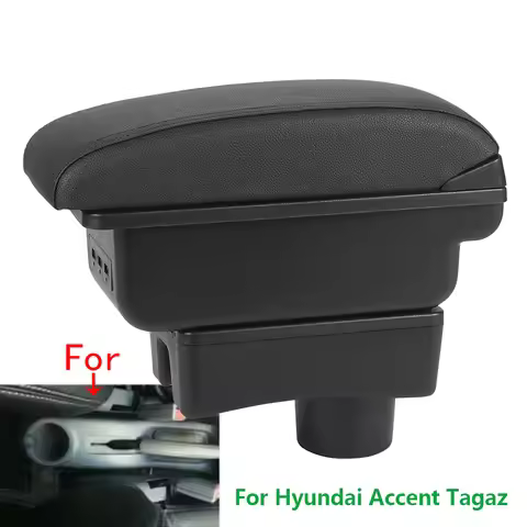 For Hyundai Accent Tagaz Armrest For Hyundai Accent Car Armrest box Interior Parts details Center St