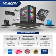 [Intel Gaming Pro PC] JAYACOM Intel Gaming Pro PC Package (Intel i5 / i7 14th Gen / 32GB RAM / 1TB S