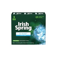 美國Irish Spring愛爾蘭體香皂-冰爽舒暢104.8gx3塊